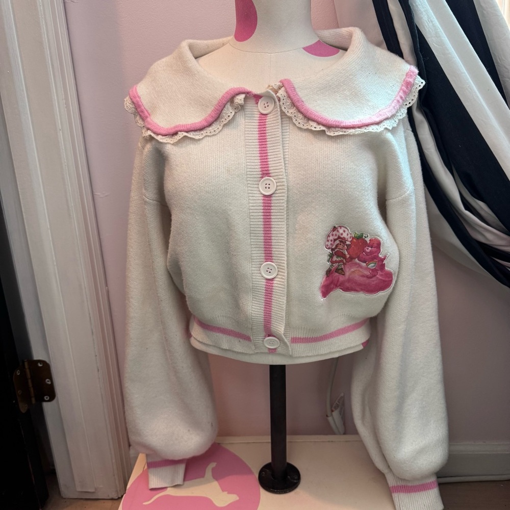 Ultra Rare Dolls Kill Strawberry Shortcake Collab Rudfle Cardigan